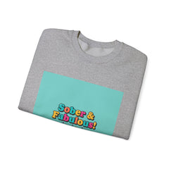 Sober & Fabulous Crewneck Sweatshirt, Dry January, Mocktail Trend
